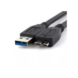 Cable USB 3.0 Macho a Micro USB Macho 0,5mts para Disco Duro Cable Datos Kashima