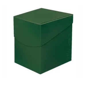Caja de mazo Deck Box Eclipse 100 Verde Ultra Pro