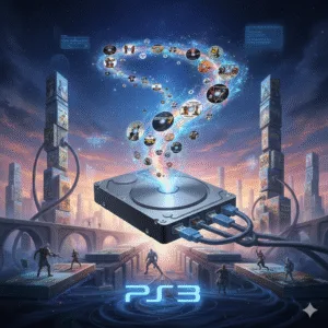 Disco duro cargado con juegos de PS3 500GB