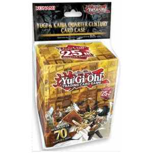 Konami Yu-Gi-Oh!: Deck Box: Yugi and Kaiba Quarter Century TCG Caja Cartas