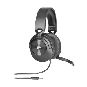 Audifonos Gamer Corsair Over-Ear Hs55 Stereo Con Cable 3.5mm, 7.1 Dolby Audio, PC MAC PS4 PS5 Nintendo Switch