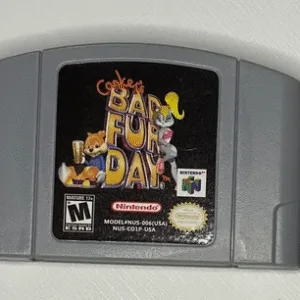 Juego Nintendo 64 Conker's Bad Fur Day Repro (Semi Nuevo)