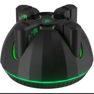 Cargador Para Xbox One Y Series S/X Con 4 Baterías 1100 Mah