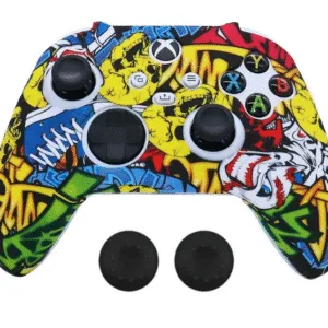 Funda Protectora De Silicona Para Control Xbox Series S/X Diseño Grafiti