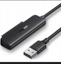Adaptador Ugreen USB-A a SATA para discos duros/SSD de 2,5"