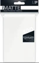 Funda Protectora Matte Carta Pro Tamaño Standar para 100 Cartas 66×91 Blanco