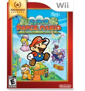 Juego de Nintendo Wii Super Paper Mario (Semi Nuevo)