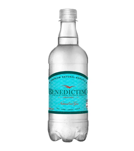Agua Purificada Benedictino Sin Gas 600 ml (compra solo en tienda presencial).