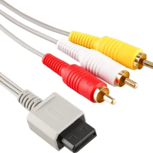 Cable Rca Audio Video Nintendo Wii / Wii U | 1.8 Mts