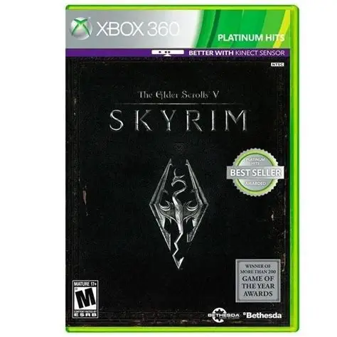 Juego de The Elder Scrolls V Skyrim Xbox 360