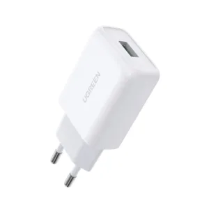 Cargador 18W USB-A UGREEN QC3.0 Color Blanco