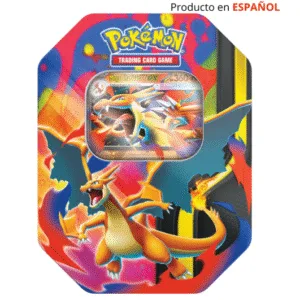 Cartas Pokemon Mega Charizard Y Ex Tin Español