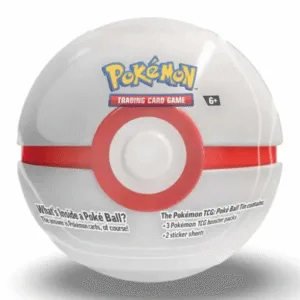 Cartas Pokemon Pokebola Tin Premier Ball / Blanca Ingles