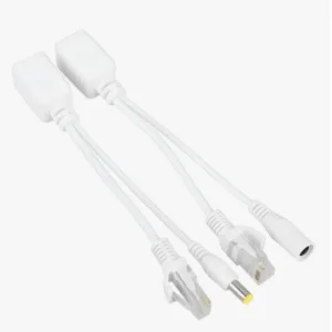 Cable Par de Inyectores PoE Pasivos RJ45