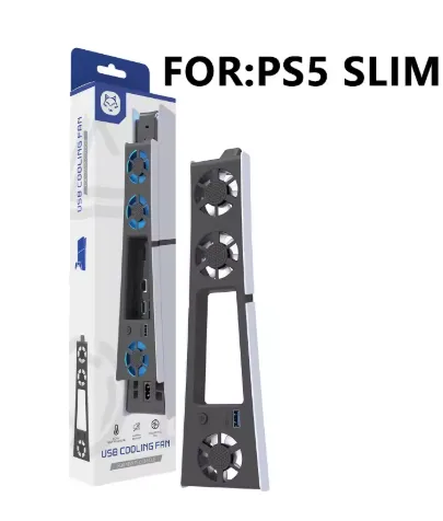Ventilador para Playstation 5 Slim Color Negro