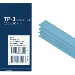 Thermal Pad Arctic Tp-3 120x20mm Pack 4 Unidades 1.0mm de grosor