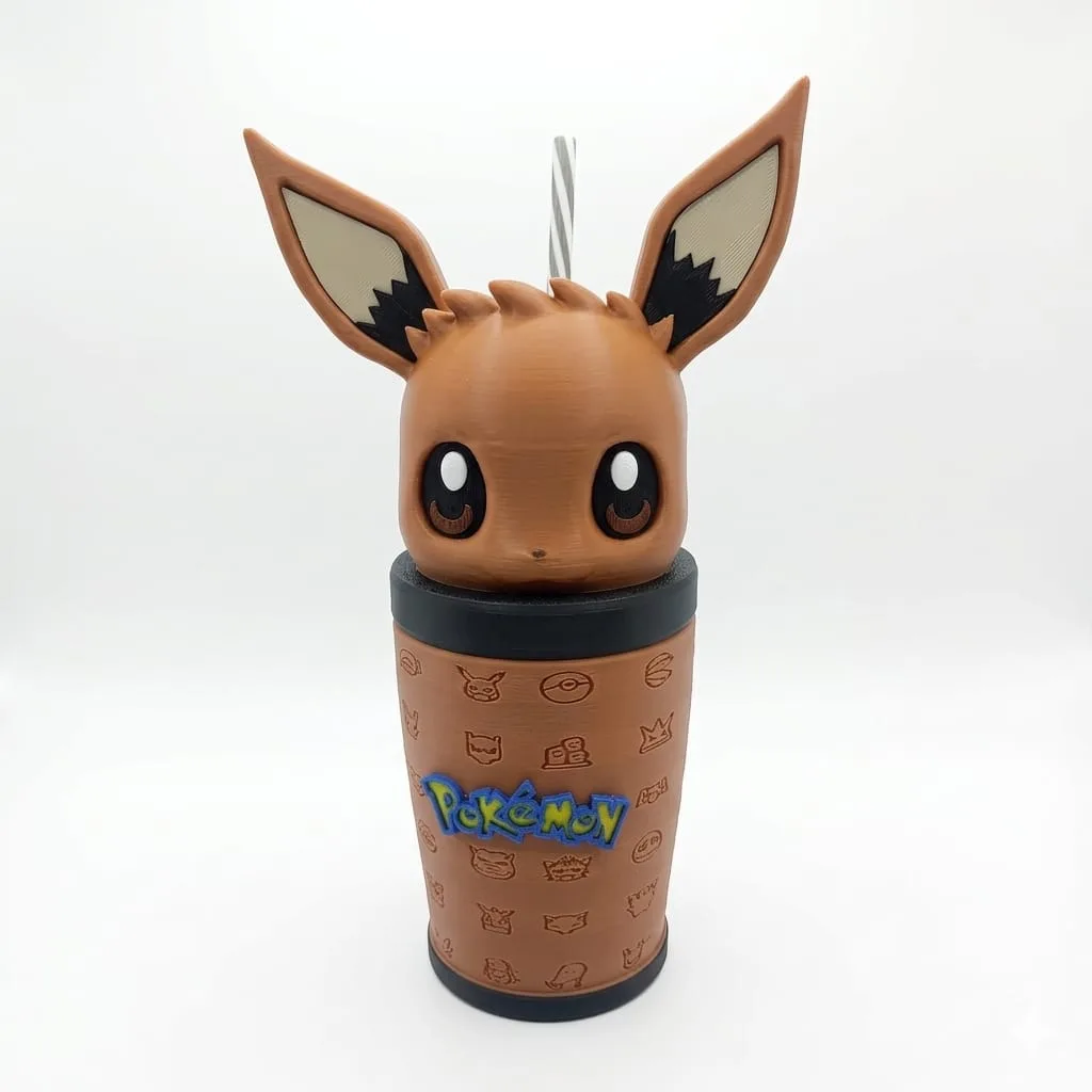 Vaso 3D de Eevee