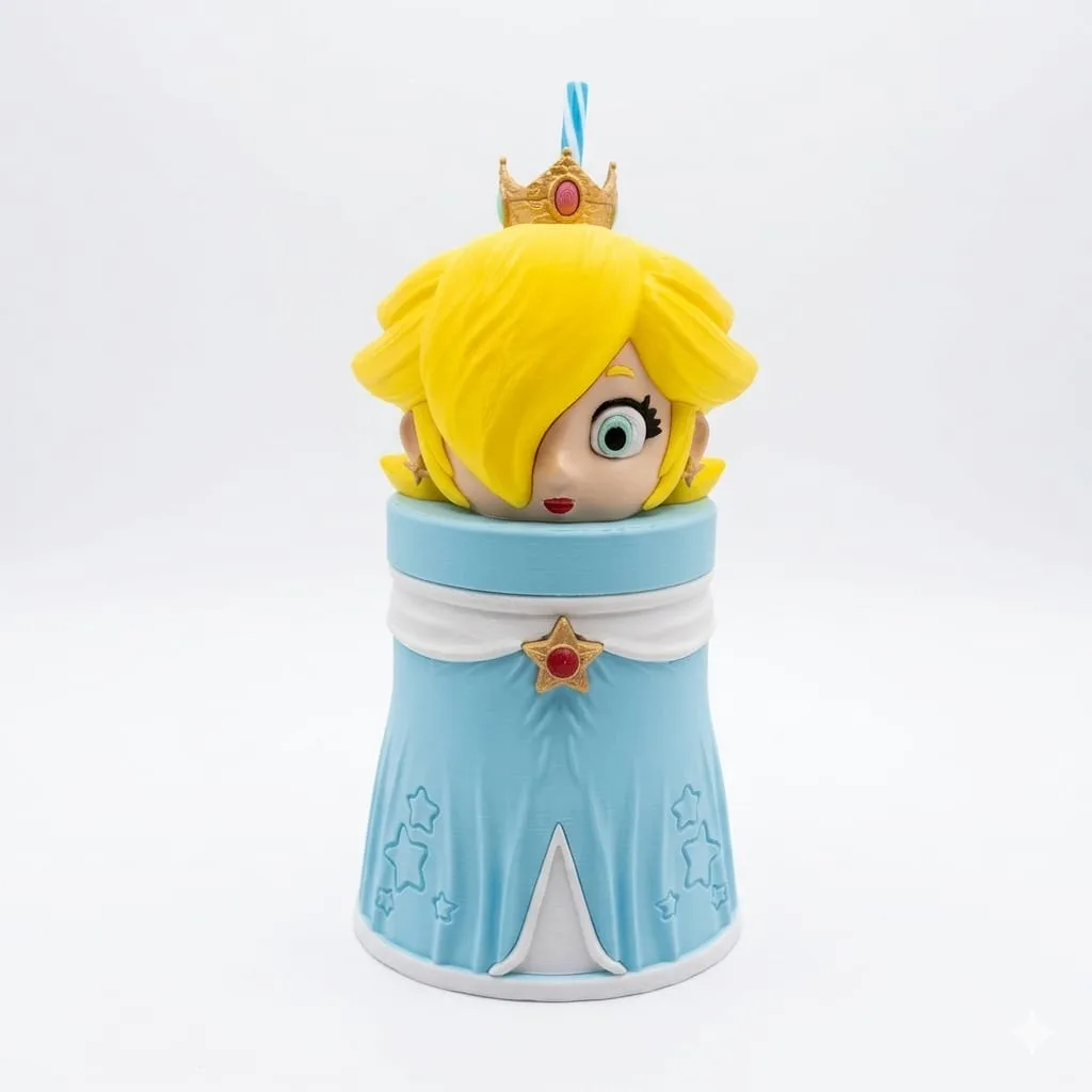Vaso 3D de Rosalina