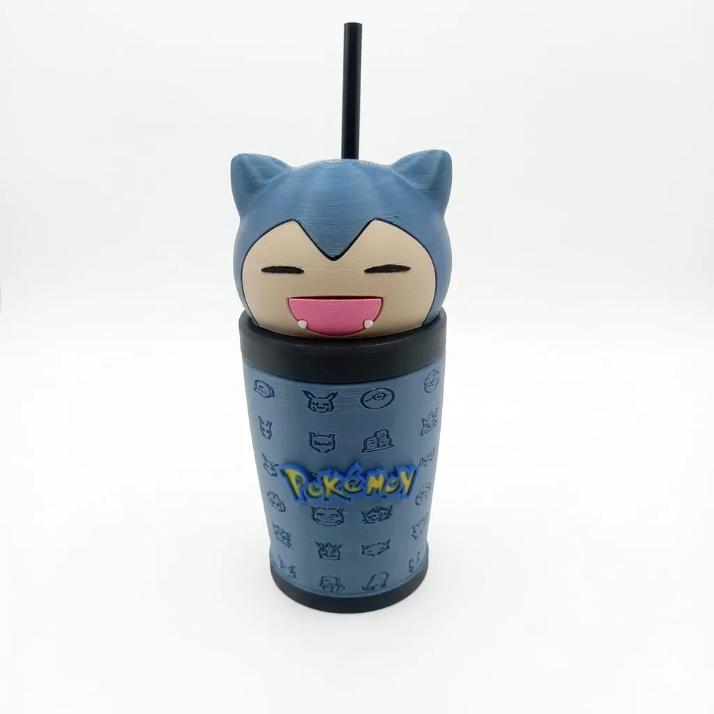 Vaso 3D de Snorlax
