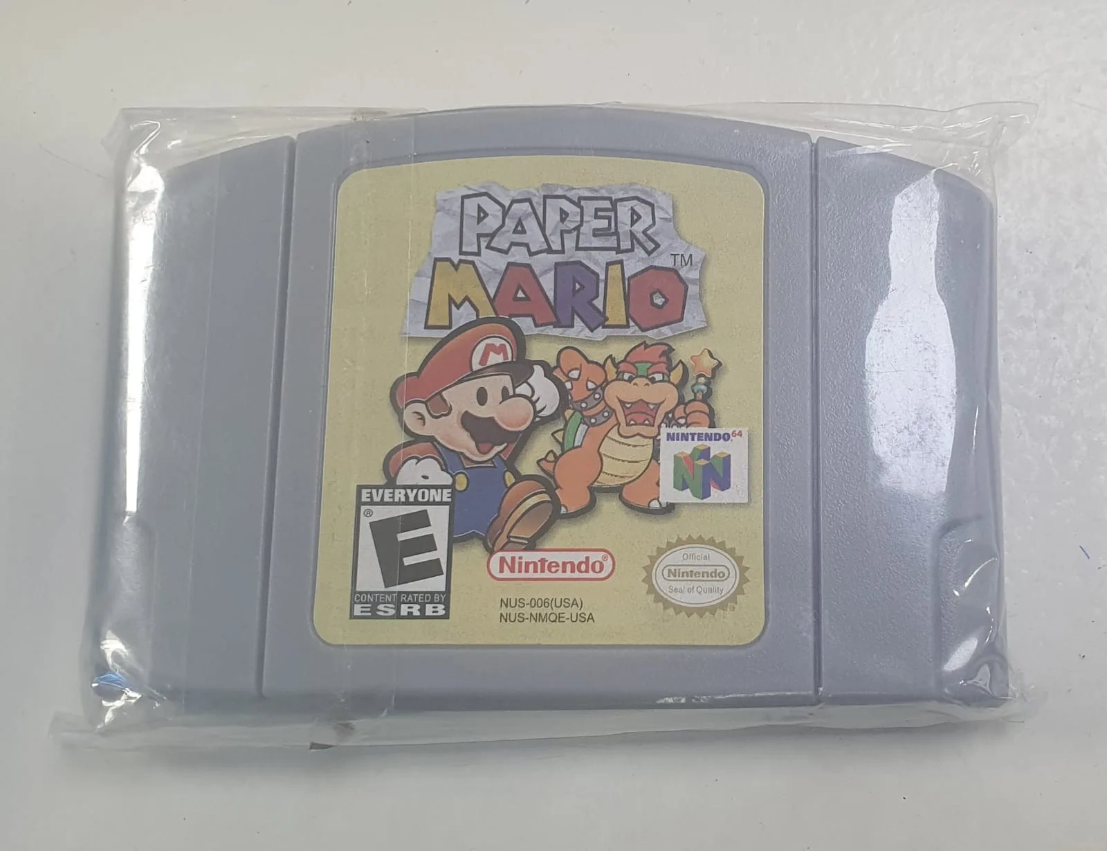 Juego Nintendo 64 Paper Mario (Repro)