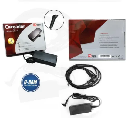 Cargador Alternativo Utek Acer 19V 2.37A 3.0*1.1mm UT-AC45(2)