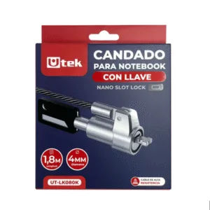 Candado para Notebook Nano Slot Lock Utek UT-LK080K