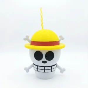 Vaso 3D Jolly Roger Mugiwaras One Piece