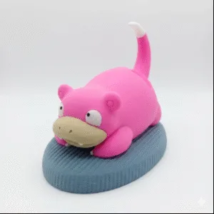 Soporte 3D Slowpoke Pokemon