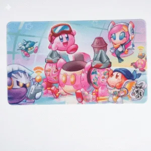 Playmat - Mousepad 35X60Cm Diseño Kirby Planet Robobot
