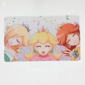 Playmat - Mousepad 35X60Cm Diseño Princess Party Peach, Rosalina y Daisy