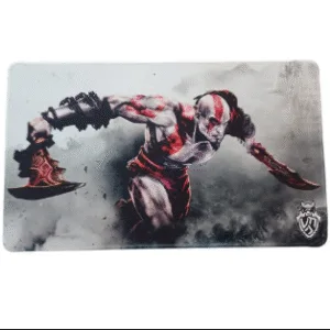 Playmat - Mousepad 35X60Cm Diseño God of War Kratos