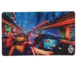 Playmat - Mousepad 35X60Cm Diseño Car Neon