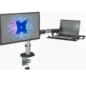 Soporte Brazo Doble: Monitor + Notebook Linkon Zeus