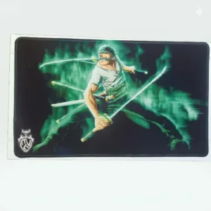 Playmat - Mousepad 35X60Cm Diseño One Piece Zoro: Santoryu Spirit