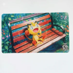 Playmat - Mousepad 35X60Cm Diseño Pokemon Meowth's Rainy Garden