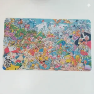 Playmat - Mousepad 35X60Cm Pokemon Diseño Kanto World