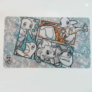 Playmat - Mousepad 35X60Cm Pokemon Diseño Kanto Starters