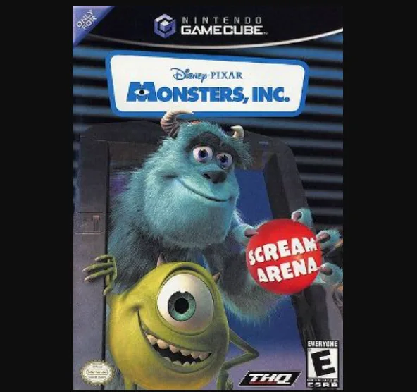 Juego Nintendo Gamecube Disney Pixar Monster Inc - Gamecube Thq Físico