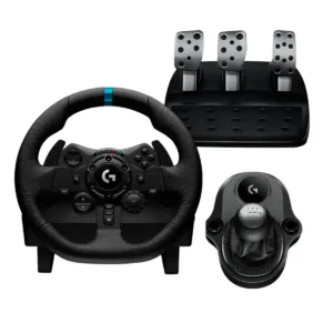 Combo Volante G923 RACING + Palanca de Cambio LOGITECH (Open box)