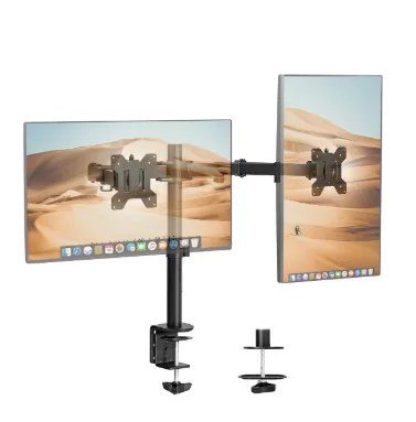 Soporte Articulado Vidita Dual para Dos Monitores de 13" a 27"