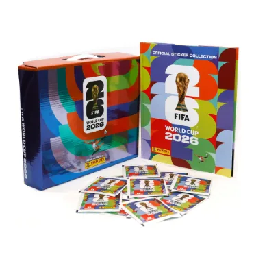 Maleta - Álbum Tapa Dura Colors + 50 Sobres Fifa World Cup