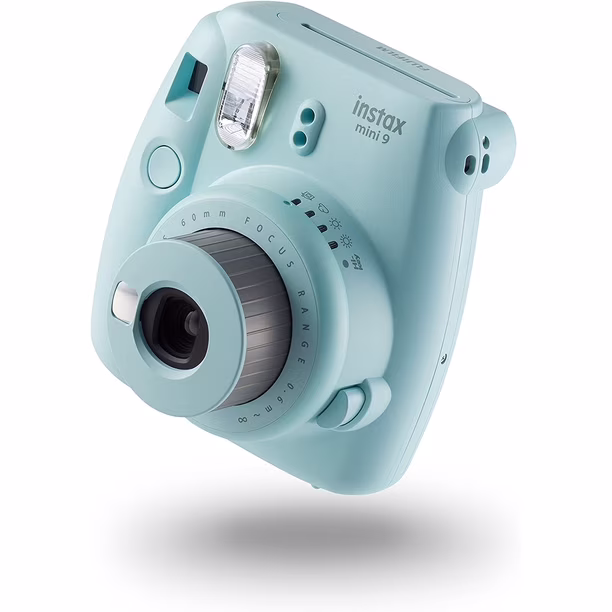 Cámara Instantánea Fujifilm Instax Mini 9 Verde Menta + Bolso de Transporte