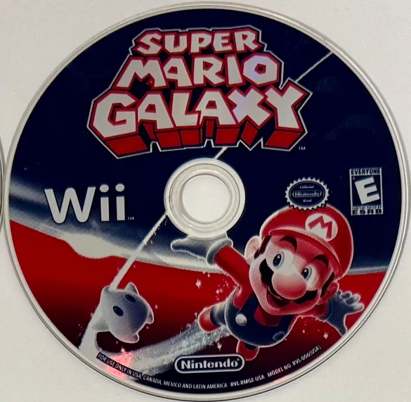 Super mario galaxy wii (Solo CD)