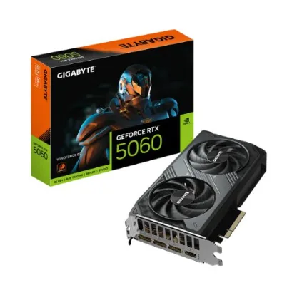 Tarjeta Grafica Gigabyte GeForce RTX 5060 Windforce OC 8G