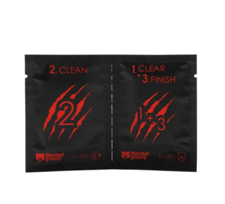 Thermal Grizzly TG Cleaning Wipes – Toallitas Limpiadoras para Pasta Térmica