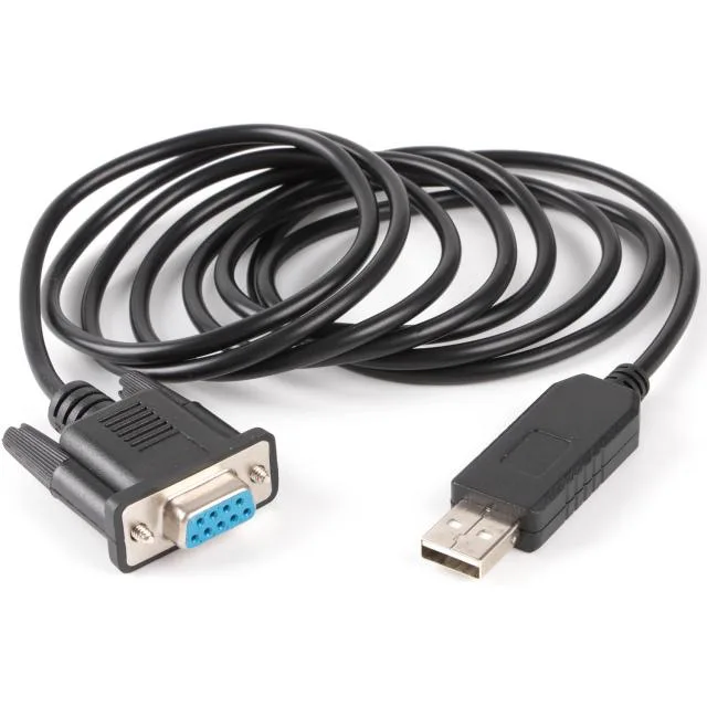 Cable USB 2.0 a DB9 RS232 Hembra con Chipset PL2303 – 1 Metro