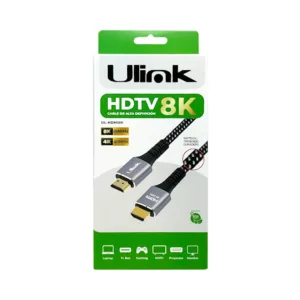 Cable HDMI a HDMI 1,5 m V2.1 8K 60 Hz / UL-HDMI8K15