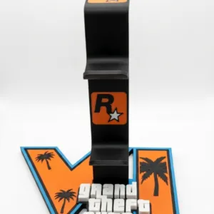 Soporte Dual para Joysticks - Edición GTA VI (Impresión 3D)
