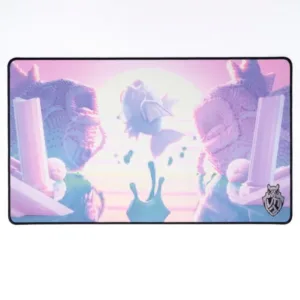 Playmat - Mousepad 35X60Cm Pokemon Diseño Magikarp Vaporwave