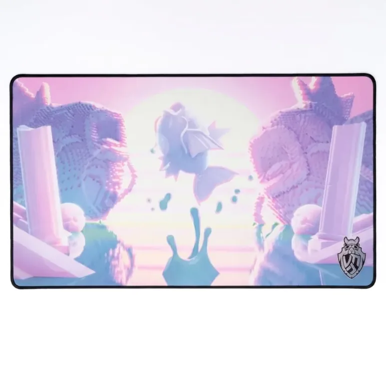 Playmat - Mousepad 35X60Cm Pokemon Diseño Magikarp Vaporwave